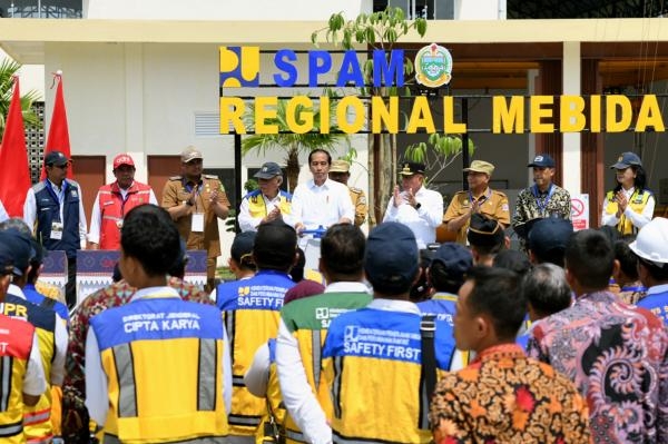 SPAM Regional Mebidang Kapasitas 1.100 Liter/Detik Diresmikan Presiden, Edy Rahmayadi Pastikan Segera Salurkan ke Masyarakat